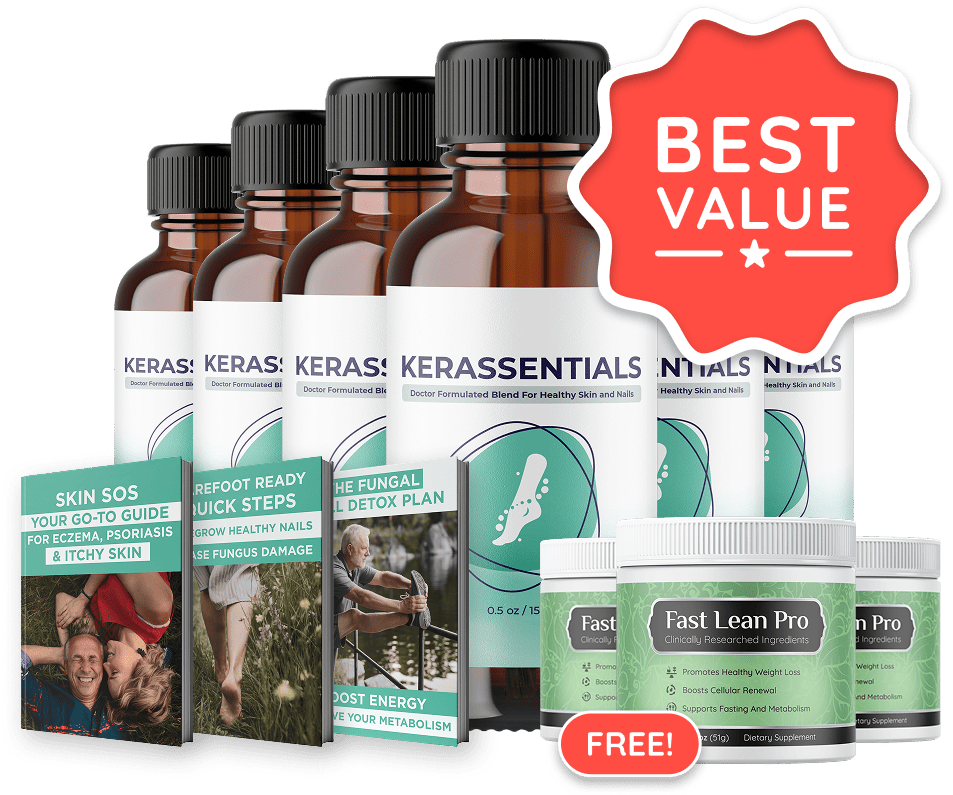 Kerassentials 6 bottle package